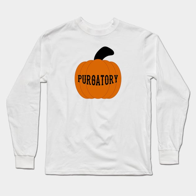 Purgatory Pumpkin - Wynonna Earp Long Sleeve T-Shirt by Queerdelion